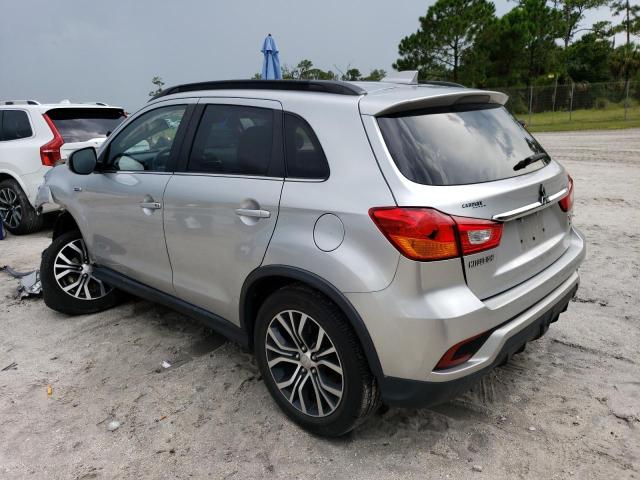 JA4AP4AW4JU001196 - 2018 MITSUBISHI OUTLANDER SEL SILVER photo 2