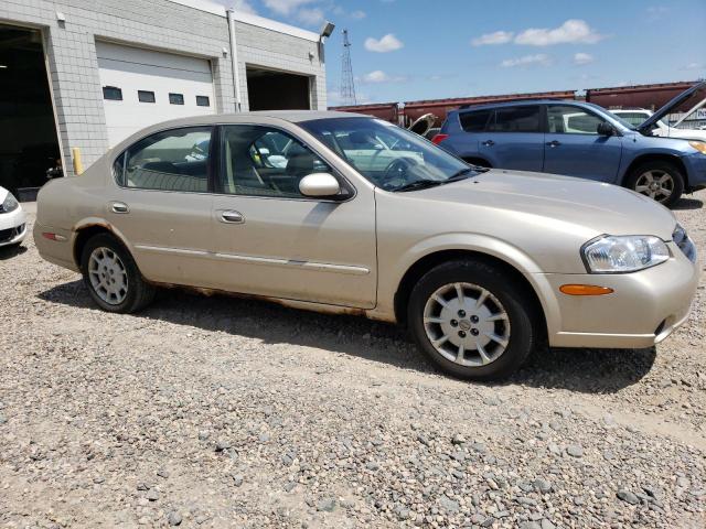 JN1CA31D41T618843 - 2001 NISSAN MAXIMA GXE BEIGE photo 4