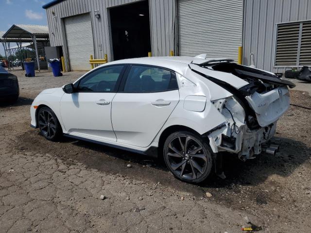 SHHFK7H90KU201058 - 2019 HONDA CIVIC SPORT TOURING WHITE photo 2