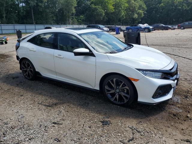 SHHFK7H90KU201058 - 2019 HONDA CIVIC SPORT TOURING WHITE photo 4