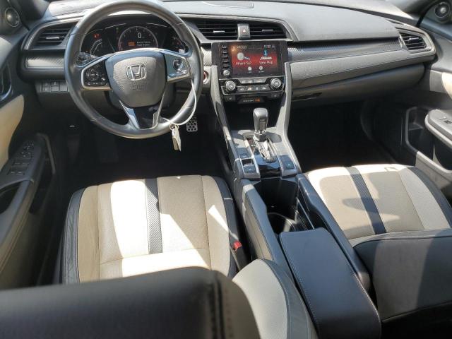 SHHFK7H90KU201058 - 2019 HONDA CIVIC SPORT TOURING WHITE photo 8