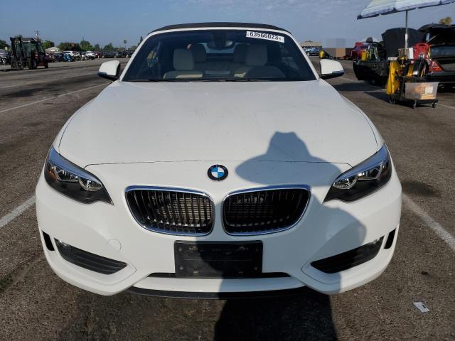WBA1K5C52FV242770 - 2015 BMW 228 I WHITE photo 5