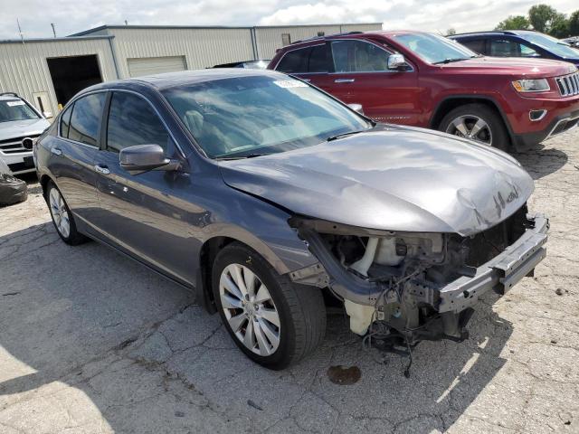 1HGCR2F87DA073931 - 2013 HONDA ACCORD EXL 灰色 照片 4