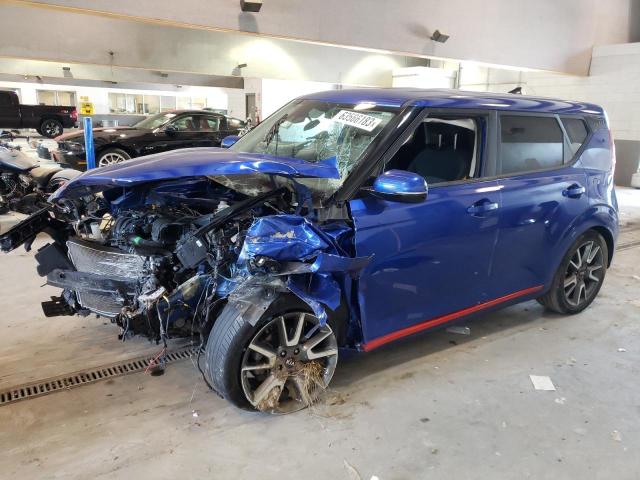 KNDJ63AU2L7076062 - 2020 KIA SOUL GT LINE BLUE photo 1