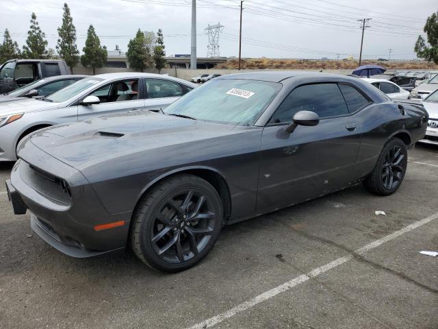 2C3CDZAG8KH551507 - 2019 DODGE CHALLENGER SXT GRAY photo 1