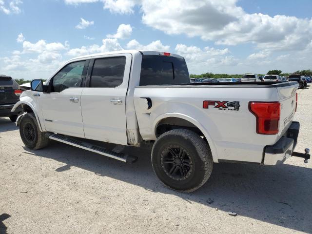 1FTFW1E19JFE17924 - 2018 FORD F150 SUPERCREW WHITE photo 2