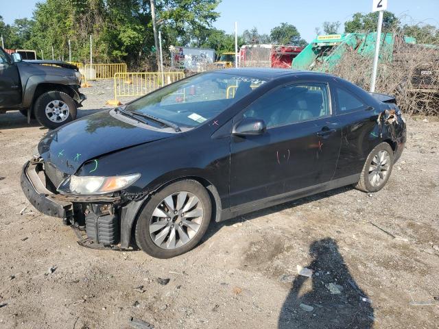 2HGFG12989H534932 - 2009 HONDA CIVIC EXL BLACK photo 1