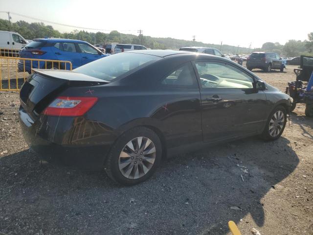 2HGFG12989H534932 - 2009 HONDA CIVIC EXL BLACK photo 3