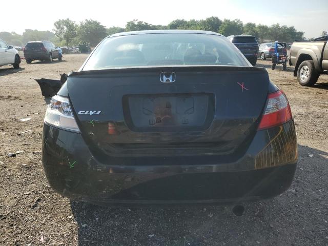 2HGFG12989H534932 - 2009 HONDA CIVIC EXL BLACK photo 6