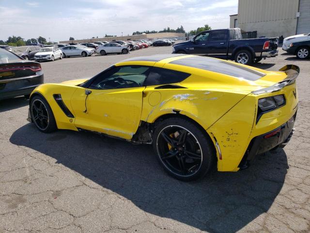 1G1YU2D66G5610542 - 2016 CHEVROLET CORVETTE Z06 3LZ YELLOW photo 2