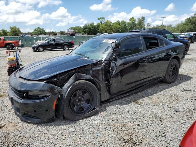 2C3CDXAT4KH703543 - 2019 DODGE CHARGER POLICE BLACK photo 1