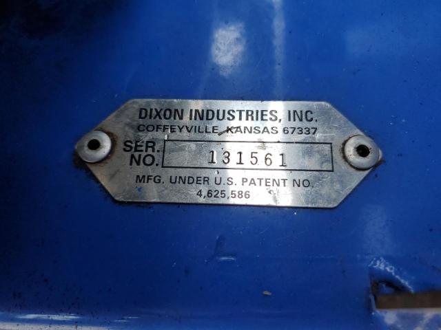 131561 - 2006 DIXO LAWN MOWER BLUE photo 10