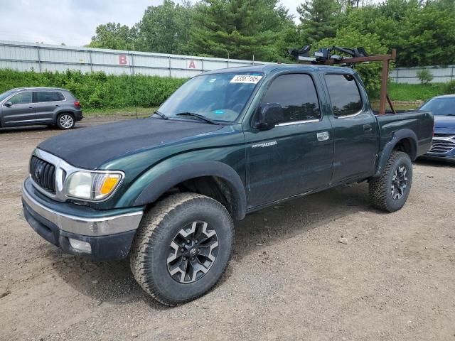 5TEGN92N13Z258769 - 2003 TOYOTA TACOMA DOUBLE CAB PRERUNNER GREEN photo 1