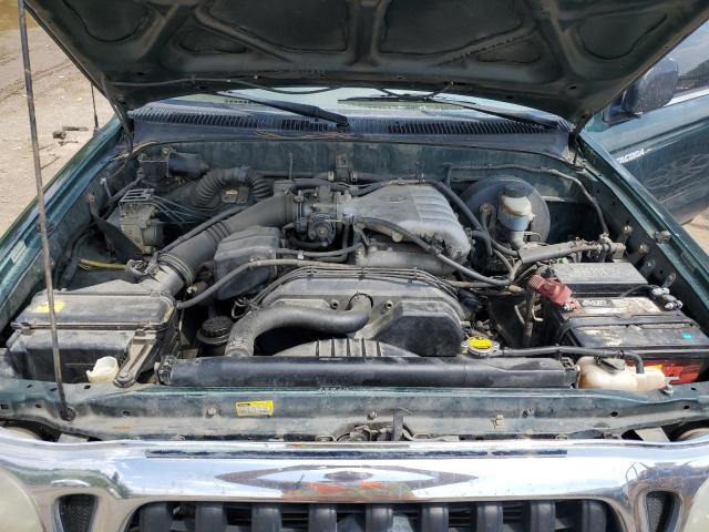 5TEGN92N13Z258769 - 2003 TOYOTA TACOMA DOUBLE CAB PRERUNNER GREEN photo 11