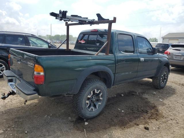 5TEGN92N13Z258769 - 2003 TOYOTA TACOMA DOUBLE CAB PRERUNNER GREEN photo 3