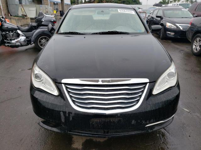 1C3CCBAB2CN179878 - 2012 CHRYSLER 200 LX BLACK photo 5