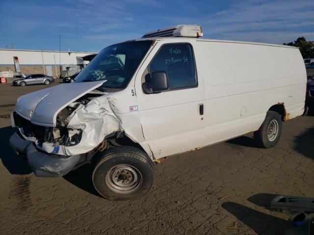 1FTSS34L76DA96607 - 2006 FORD ECONOLINE E350 SUPER DUTY VAN WHITE photo 1