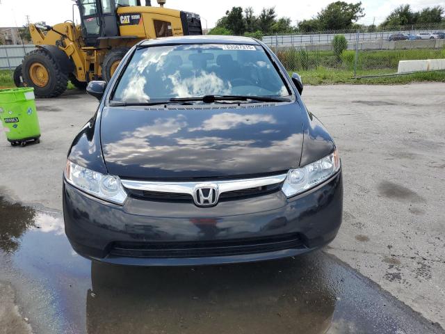 19XFA1F65AE082244 - 2010 HONDA CIVIC LX-S BLACK photo 5