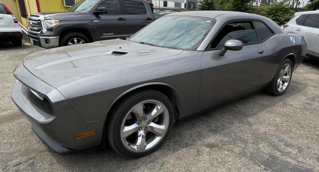 2B3CJ5DT9BH570686 - 2011 DODGE CHALLENGER R/T GRAY photo 2