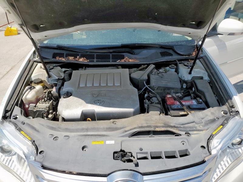 4T1BK3DB0CU456010 - 2012 TOYOTA AVALON BASE WHITE photo 11