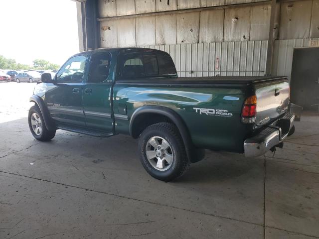 5TBBT44101S137845 - 2001 TOYOTA TUNDRA ACCESS CAB 绿色 照片 2
