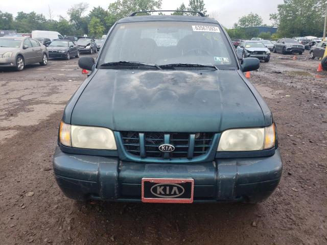 KNDJA723X15059868 - 2001 KIA SPORTAGE GREEN photo 5