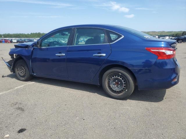 3N1AB7AP7KY212442 - 2019 NISSAN SENTRA S 蓝色 照片 2