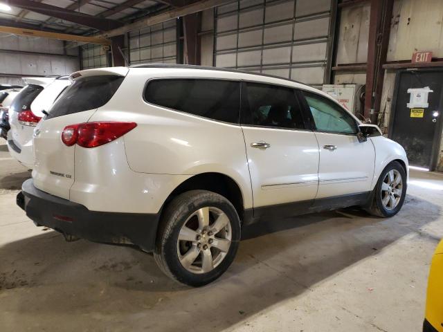 1GNKVLED6CJ222801 - 2012 CHEVROLET TRAVERSE LTZ CREAM photo 3