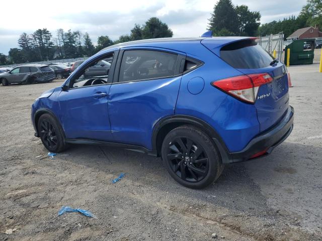 3CZRU6H11NM757869 - 2022 HONDA HR-V SPORT BLUE photo 2