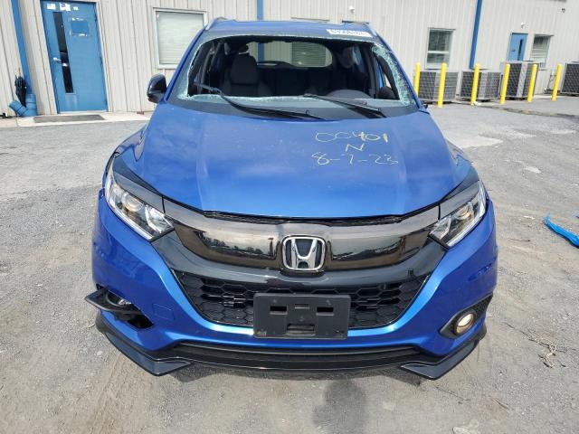 3CZRU6H11NM757869 - 2022 HONDA HR-V SPORT BLUE photo 5