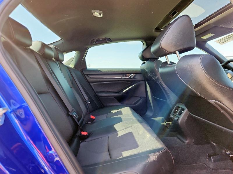 1HGCV2F32MA022210 - 2021 HONDA ACCORD SPORT Blau Foto 10