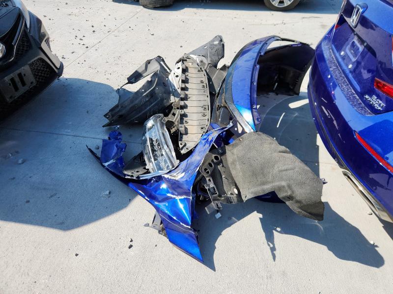 1HGCV2F32MA022210 - 2021 HONDA ACCORD SPORT Blau Foto 12