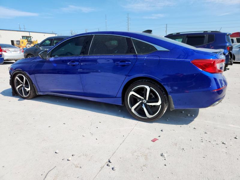 1HGCV2F32MA022210 - 2021 HONDA ACCORD SPORT Blau Foto 2