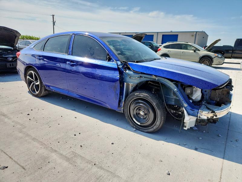 1HGCV2F32MA022210 - 2021 HONDA ACCORD SPORT Blau Foto 4