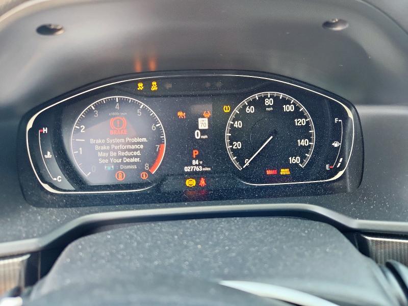 1HGCV2F32MA022210 - 2021 HONDA ACCORD SPORT Blau Foto 9