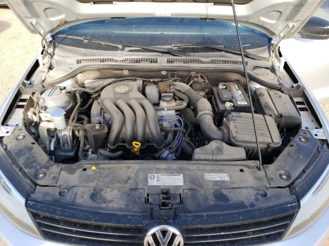 3VW2K7AJ1EM217321 - 2014 VOLKSWAGEN JETTA BASE 银色 照片 11