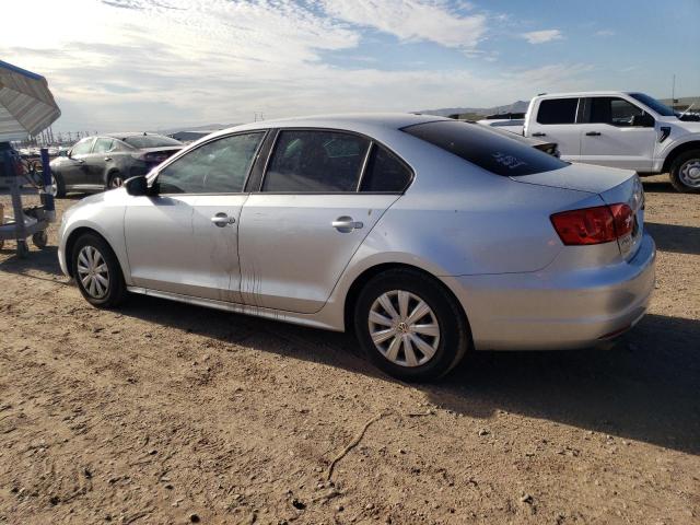 3VW2K7AJ1EM217321 - 2014 VOLKSWAGEN JETTA BASE 银色 照片 2