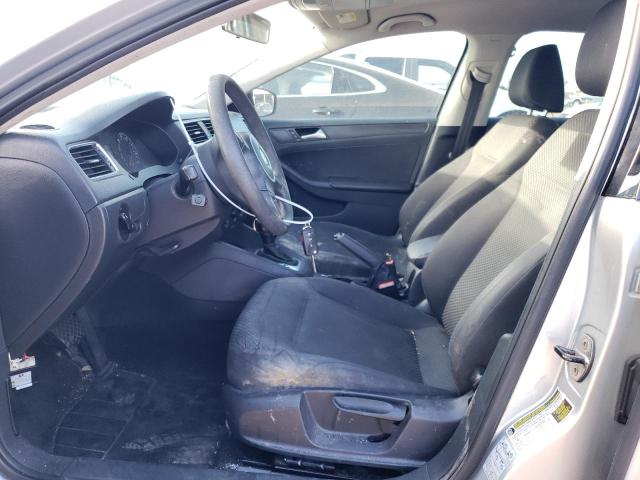 3VW2K7AJ1EM217321 - 2014 VOLKSWAGEN JETTA BASE 银色 照片 7