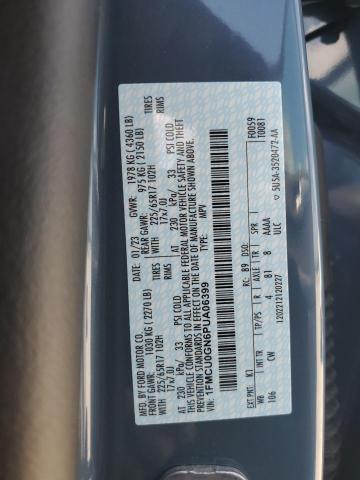 1FMCU0GN6PUA06399 - 2023 FORD ESCAPE ACTIVE Mavi fotoğraf 13