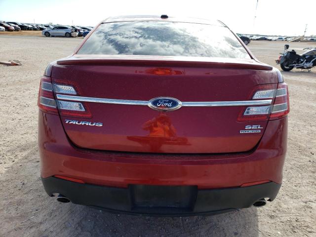 1FAHP2E87JG127870 - 2018 FORD TAURUS SEL RED photo 6