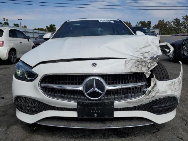 W1KAF4HB5NR057089 - 2022 MERCEDES-BENZ C 300 4MATIC WHITE photo 5