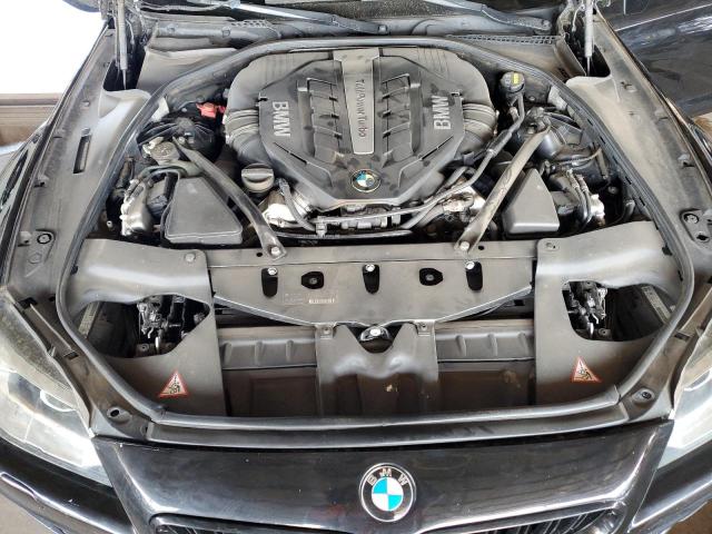 WBA6B2C55FD129986 - 2015 BMW 650 I GRAN COUPE BLACK photo 11