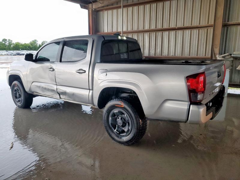 5TFAX5GN7KX137817 - 2019 TOYOTA TACOMA DOUBLE CAB Argent photo 2