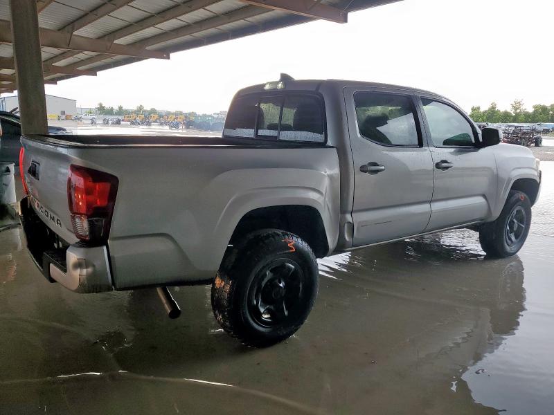 5TFAX5GN7KX137817 - 2019 TOYOTA TACOMA DOUBLE CAB Argent photo 3