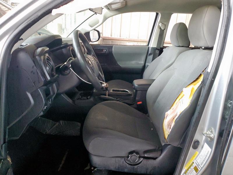 5TFAX5GN7KX137817 - 2019 TOYOTA TACOMA DOUBLE CAB Argent photo 7