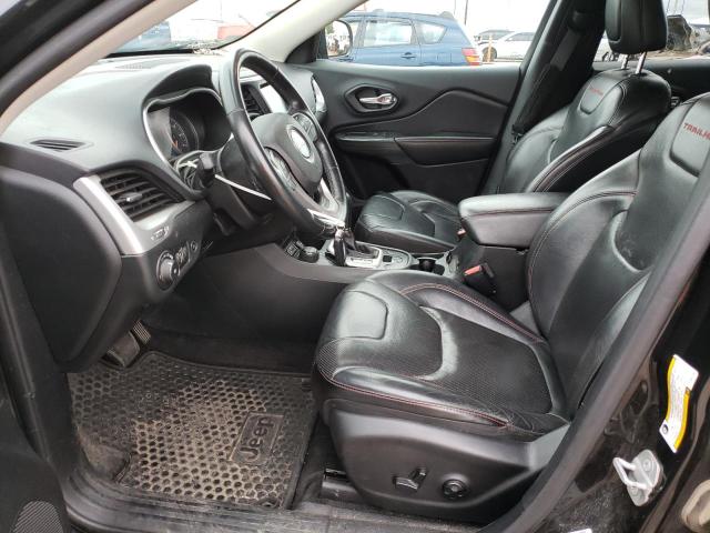1C4PJMBS9FW649190 - 2015 JEEP CHEROKEE TRAILHAWK BLACK photo 7