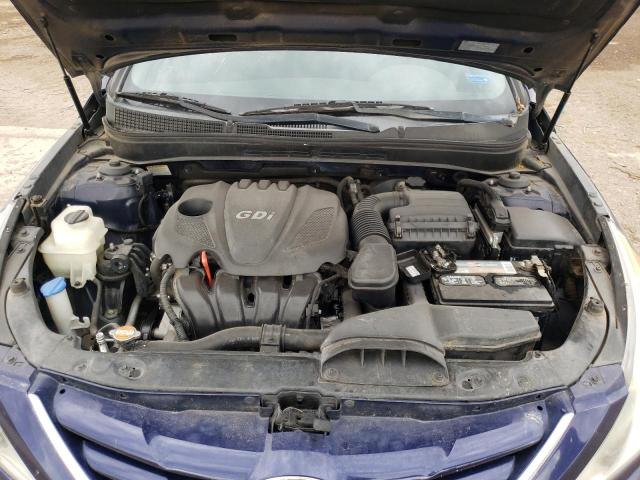 5NPEB4ACXCH398552 - 2012 HYUNDAI SONATA GLS BLUE photo 11