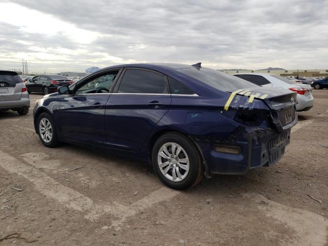 5NPEB4ACXCH398552 - 2012 HYUNDAI SONATA GLS BLUE photo 2