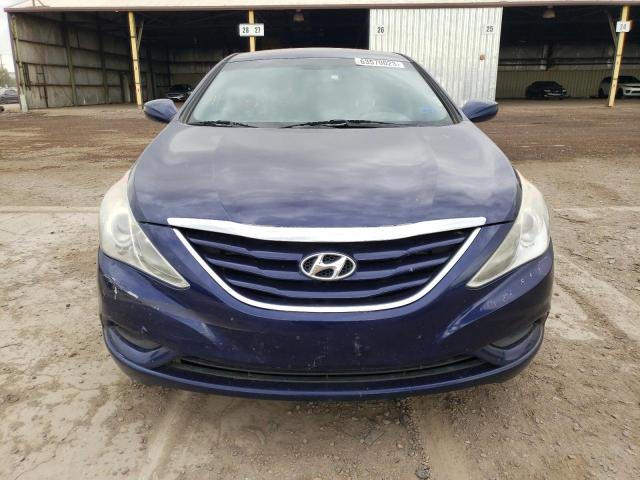 5NPEB4ACXCH398552 - 2012 HYUNDAI SONATA GLS BLUE photo 5