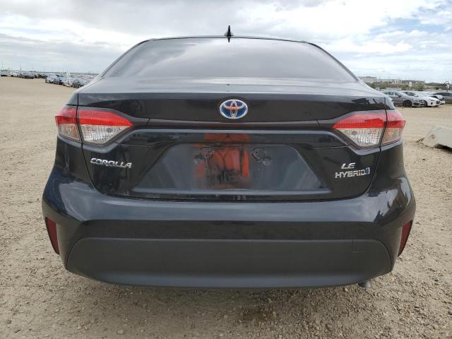 JTDBDMHE7R3011934 - 2024 TOYOTA COROLLA LE შავი ფოტო 6